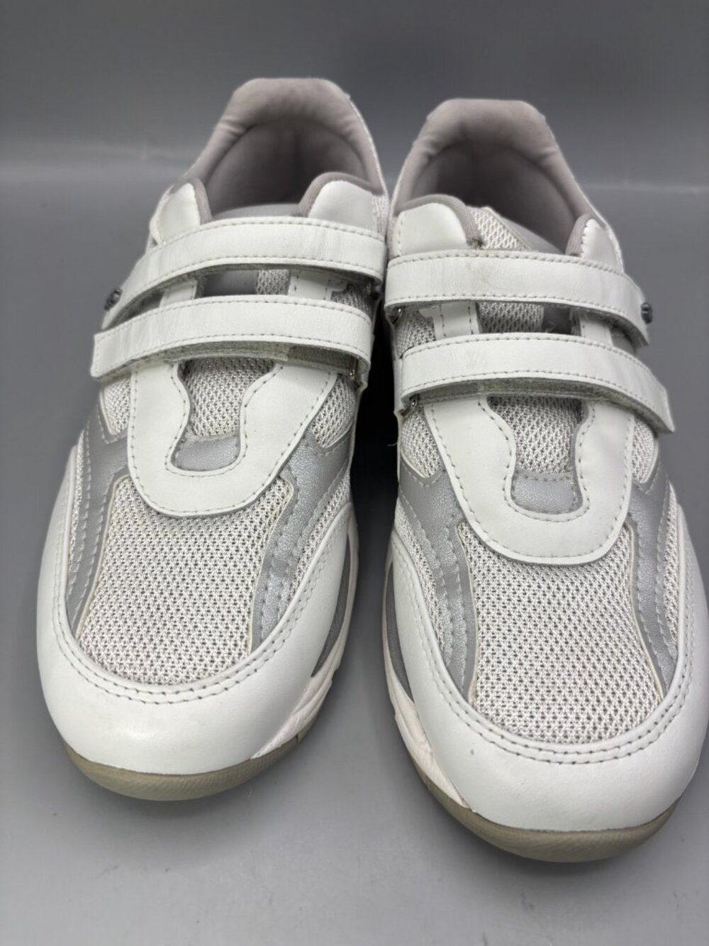 SAS TMV Walking Shoes Womens 8M White Leather Comfort Low Top Athletic 2103222 - Picture 3 of 8